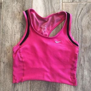 pink Nike tank